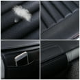 thumbnail image 4 of Cojín De Asiento De Coche De Cuero Pu Cojín De Asiento De Coche Delantero Protectores De Asiento De Coche Universales Antideslizantes Para Conductores Y Trabajadores De Oficina Eigraketly VI012426-06, 4 of 6
