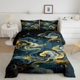 thumbnail image 2 of Homewish Hippie Clouds Stars Queen Comforter Set, Dreamy Cosmos Universe Comforter Sets Queen, Black Reversible 3 Piece, 1 Comforter and 2 Pillowcases, 2 of 6