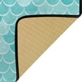 thumbnail image 6 of Coolnut Kitchen Mat Blue Mermaid Scales Kitchen Rug Mat Anti-Fatigue Comfort Floor Mat Non Slip Oil Stain Resistant Easy to Clean Kitchen Rug Bath Rug Carpet for Doormat Home Decor Gifts, 6 of 7