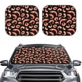 thumbnail image 2 of Windshield Sun Shade, Shrimp No.9042 Foldable Car Sun Shade Windshield For Front, 2 Pieces, 2 of 4