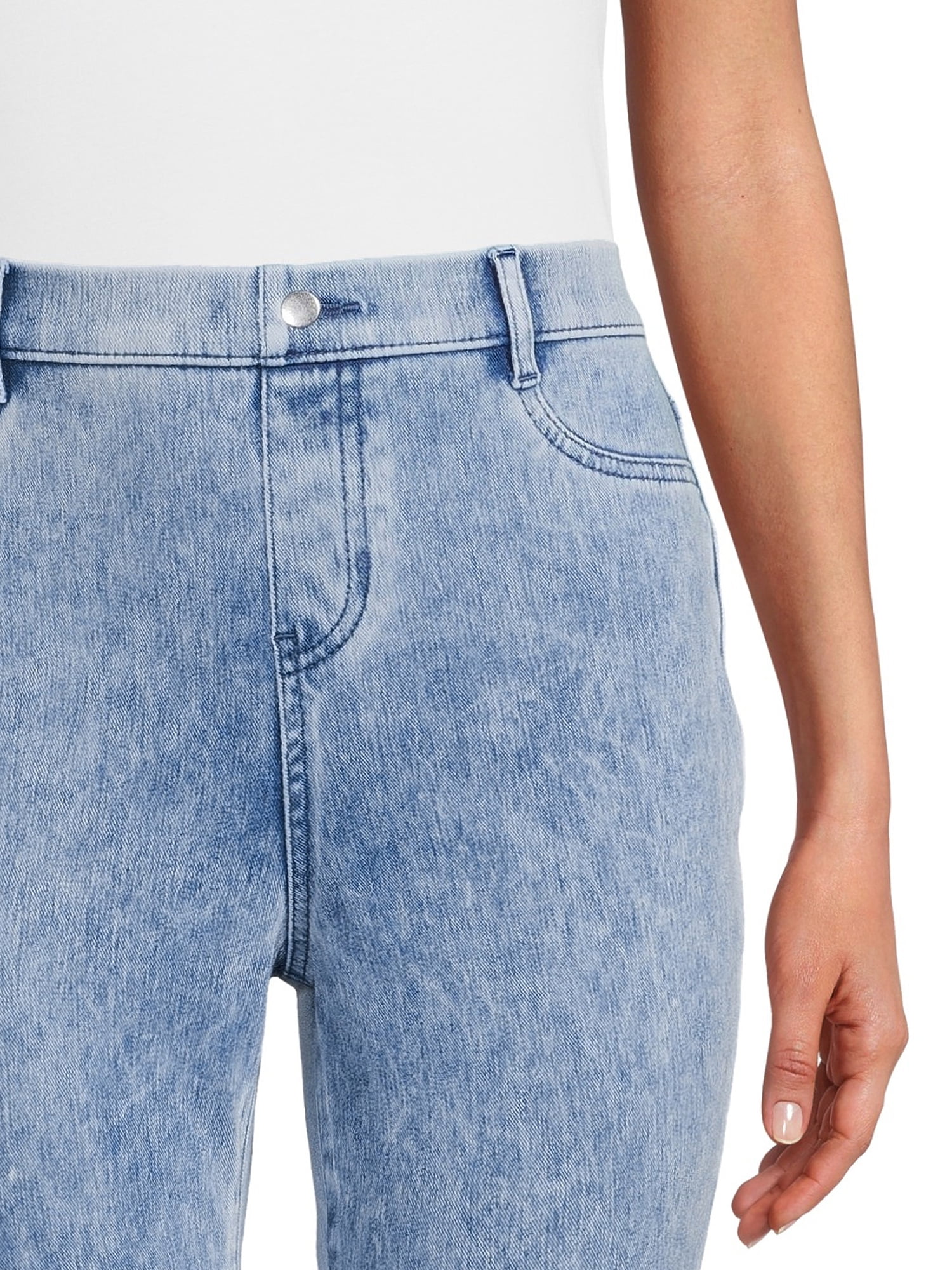 TIME AND TRU Jeans Womens 14 Blue High Rise Jegging Mid Wash Stretch Denim  30x29 $15.99 - PicClick