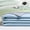 Blue and gray, variant on Rest Cooling Comforter for Hot Sleepers & Night Sweats, Q-Max>0.45 Double-Sided Silky Cooling Blanket for All-Season Comfort