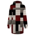 thumbnail image 5 of FcBaudy Robe à Capuche, Robes de Printemps pour Femmes, Robes pour Femmes Robe à Imprimé Mode pour Femmes à Capuche à Enfiler avec Poches Robe Femme, 5 of 5