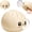 WHITE, variant on Mystery Christmas Glitter Dumpling Squishy, Colorful Cute Bao Dumplings Squeeze Balls Stress Relief Sensory for Holiday (Random)