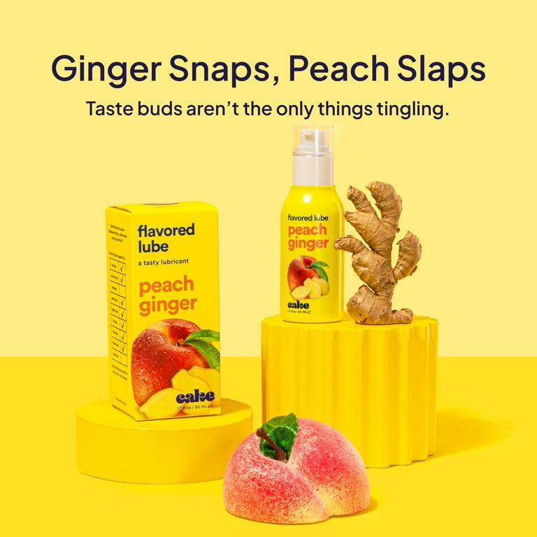 Hello Cake Peach Ginger Water-Based Edible Lube, Hypoallergenic - 1.7 oz - Walmart.com Hello Cake Peach Ginger Water-Based Edible Lube, Hypoallergenic - 1.7 oz - Walmart.com
