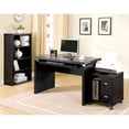 thumbnail image 4 of Coaster Contemporary Wood Printer Stand with 2-Drawer in Black, 4 of 4