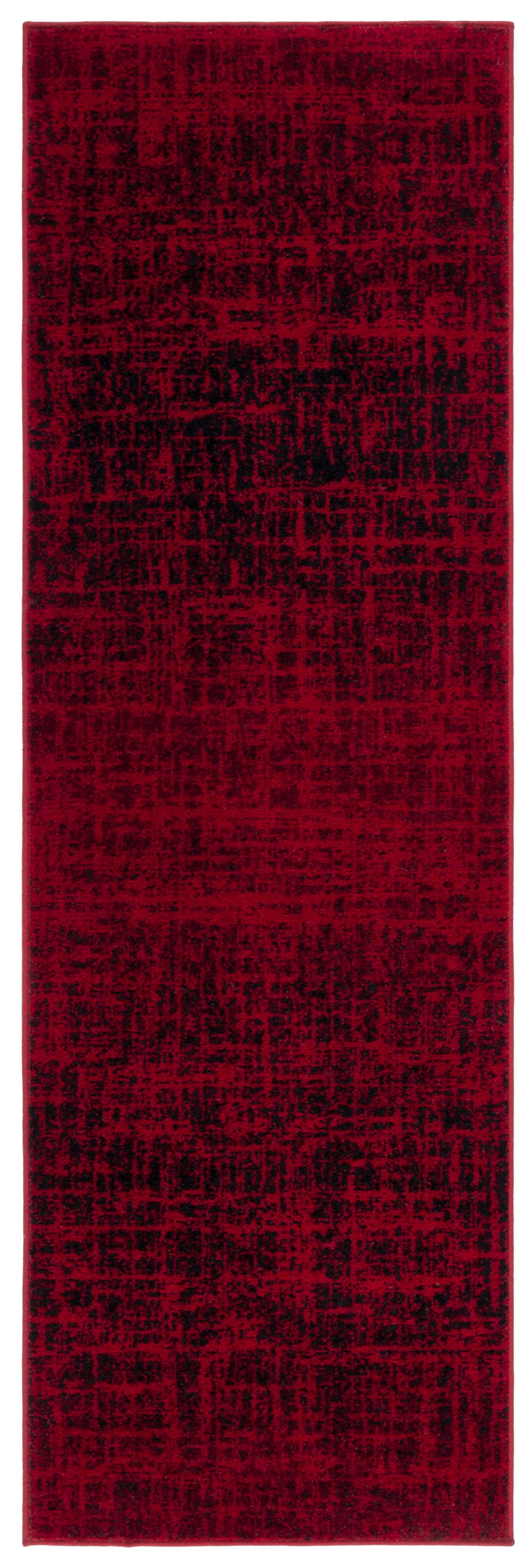Safavieh Adirondack Kiersten Abstract Runner Rug, Red/Black, 2'6" x 22'