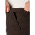 thumbnail image 4 of KingSize Men's Big & Tall Relaxed Fit Wrinkle-Free Expandable Waist Plain Front Pants, 4 of 5