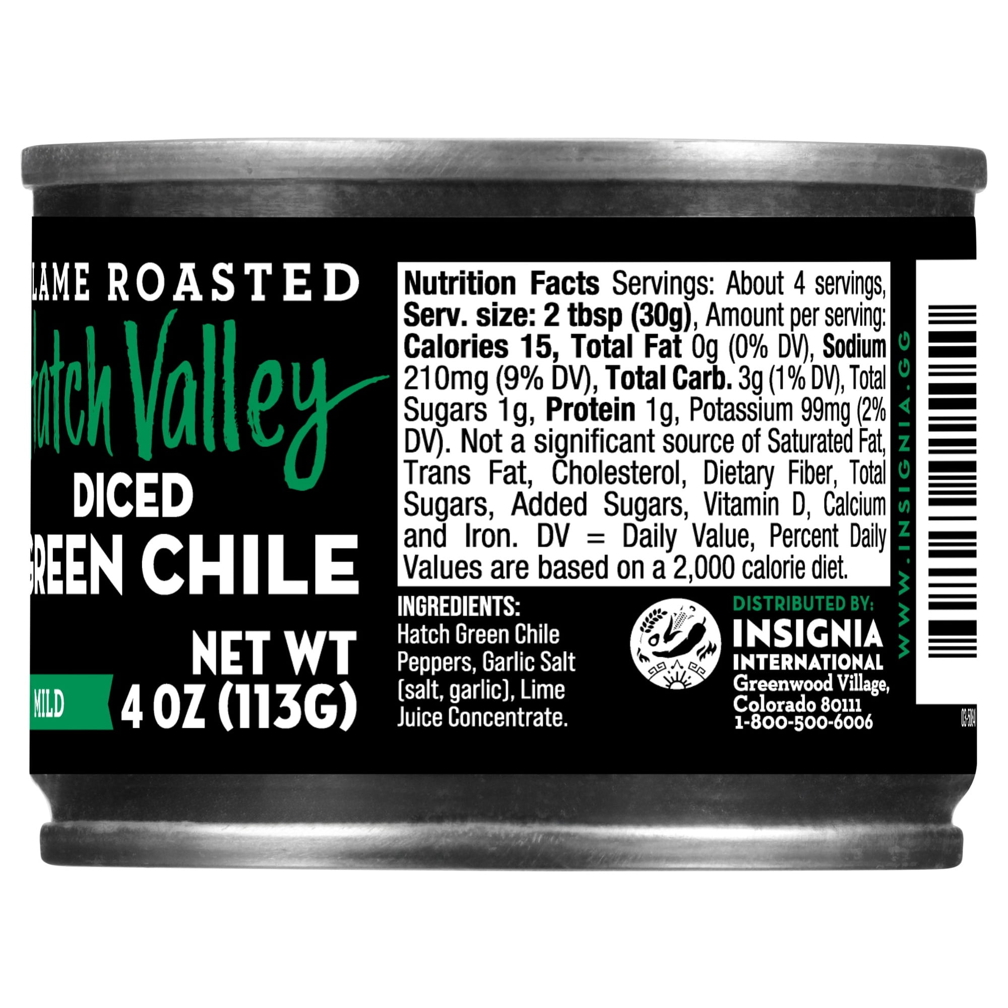 (12 pack) 505 Southwestern Flame Roasted Hatch Valley Diced Green Chile, Mild, 4 oz Can – Green Chiles for Cooking