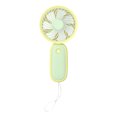 thumbnail image 4 of Mini Portable Usb Charging Fan, Handheld Personal Fan, Plastic Construction, 2 Speed Settings, for Desk Desk, Travel, and Outdoor Use, Yellow, by FAJHHA, 4 of 8