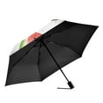 thumbnail image 2 of FORMRS Travel Umbrella Folding Auto Open Close Windproof Rain UV Protection, Red Watermelon, 2 of 8