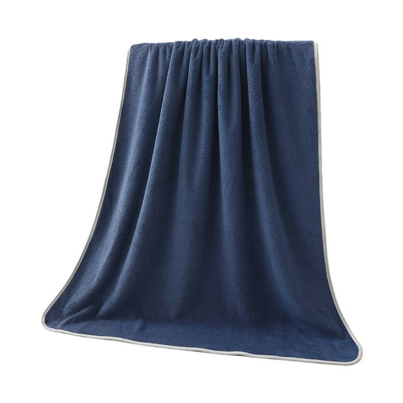 Hiroekza Bath Towels, Coral Velvet Bath Towel Microfiber Absorbent Large Bath Towel Adult Beach Towel,Towels for Bathroom, Soft Bath Towels Clearance