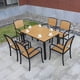 thumbnail image 4 of Conference Garden Table Salon Patio Wood Bedroom Coffee Dinning Tables And Chairs Bar Modern Coiffeuse Outdoor Furniture My Lux Decor Round, 4 of 23