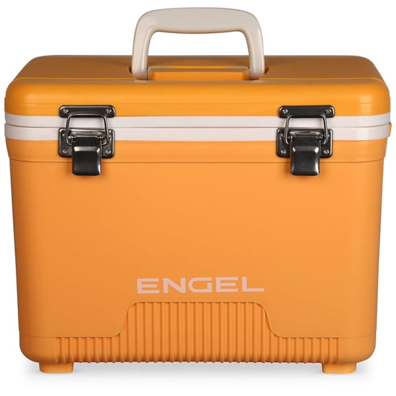 ENGEL 13 Quart 18 Can Leak Proof Odor Resistant Insulated Cooler Drybox, Seafoam