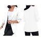 thumbnail image 2 of Blazer de Larga para Mujer, Informal, de Negocios, con Abertura Frontal, para Trabajo y Oficina. M, 2 of 6
