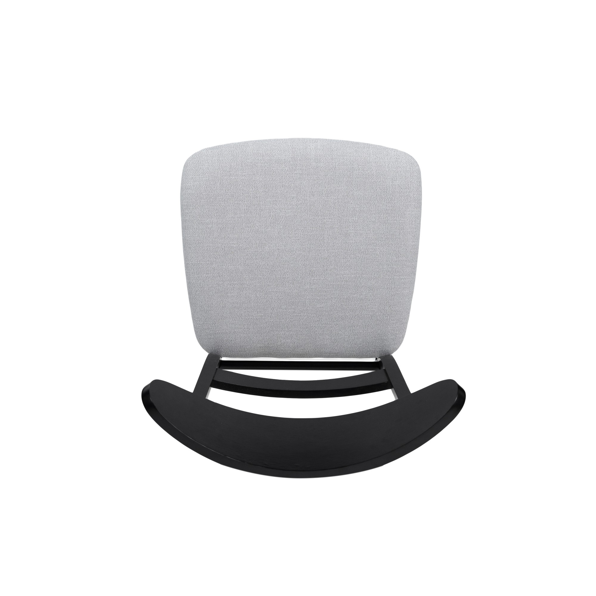Aukfa 18"H Upholstered Side Chairs Set of 2, Mid Century Modern Dining Chairs with Curved Backrest for Kitchen, Dining Room, Living Room, Gary