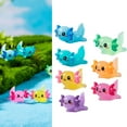 thumbnail image 4 of 10x Mini Axolotl Figurine: Perfectly Petite Aquarium Decor with Enchanting, 4 of 6