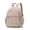 khaki, variant on Mini Backpack for Women, Lightweight Nylon Small Backpack Purse, Casual Travel Daypack with Multi Pockets, Cute Water-Resistant Bookbag for Daily, Yellow