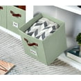 thumbnail image 4 of DECOMOMO Bacs de Rangement Cubiques, Cubes de Rangement avec Poignées, Ensemble de 6, Vert, 4 of 6