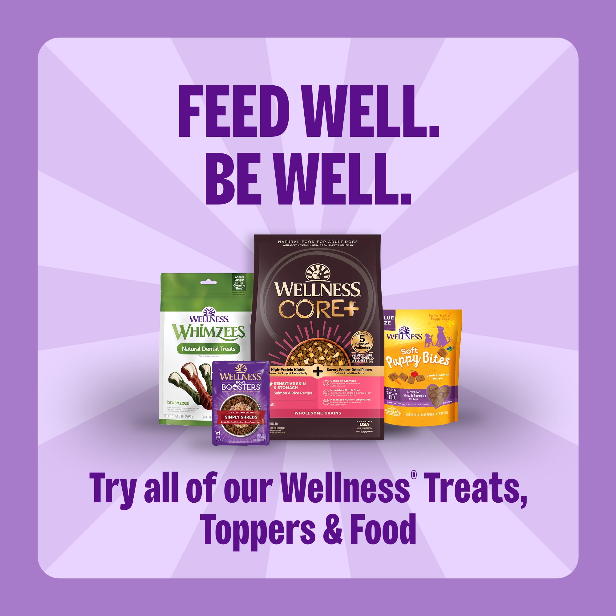 Wellness Old Mother Hubbard Classic Original Mix Dog Biscuits, Natural Training Treats, 4 Flavors, Small Size, 20 lb Box