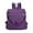 Purple, variant on LAVA Water-Resistant Travel Backpack - Anti-Theft Design with 7 Pockets (11.8", Purple)