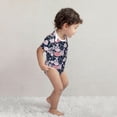 thumbnail image 5 of Rocae Rose Flowers for Baby Climbing Clothes Soft Baby Romper for Active Infants Comfortable and Breathable Crawling Jumpsuit Unisex Baby Outfit 9M, 5 of 8