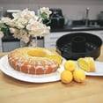 thumbnail image 3 of Zenker 10-Inch Non-Stick Carbon Steel Springform Pan with 2 Bases – Standard Flat & Bundt Insert, 3 of 7