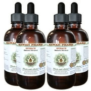 Spinach (Spinacia Oleracea) Glycerite, Organic Dried Leaf Powder Alcohol-Free Liquid Extract, Xin Xi Lan Bo Cai, Glycerite Herbal Supplement 4x4 oz