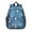 Astronaut and Rocket-1, variant on Astronaut and Rocket Blue Pattern Backpack for School, Cute School Bag with Adjustable Shoulder Straps and Padded Back, 15"x11.42"x5.5"