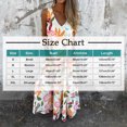 thumbnail image 3 of Ovzne Robes pour Femmes Robe Mode Femme Décontractée Imprimée avec Poche Été Sans Manches à Col en V Robe Grande Taille Robe Maxi Imprimée Liquidation, 3 of 6