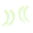 thumbnail image 1 of Conjunto De 20pcs De Nylon Fly Fishing Line Loop Connectors Leader Loops Sunnimix Línea de pesca con mosca trenzada, 1 of 8