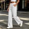 thumbnail image 5 of YHAJDS Women Sports Joggers Daily Yoga Casual Long Bottoms Designed With Convenient Pockets, 5 of 6