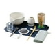 thumbnail image 1 of 10 piezas Matcha Tea Ceremony Kit Regalo de té japonés para la almohadilla de té familiar Utensilios de cocina de té para preparar el desayuno Blanco brillante, 1 of 9