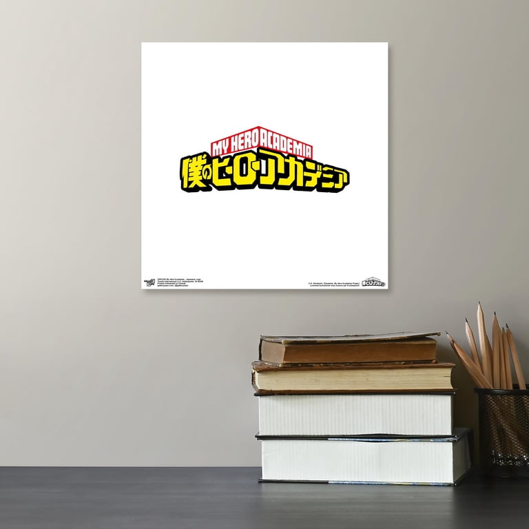 Gallery Pops My Hero Academia - Japanese Logo Wall Art, Unframed