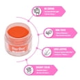 thumbnail image 4 of Onedor Nail Dip Dipping Powder – Acrylic Color Pigment Powders Pro Collection System, 1 Oz.(19 - Dark Orange Red), 4 of 4