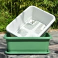 thumbnail image 3 of Heavy Duty Gardening Pot Tray Featuring Enhancing Durability And Drainage Holes, 3 of 19