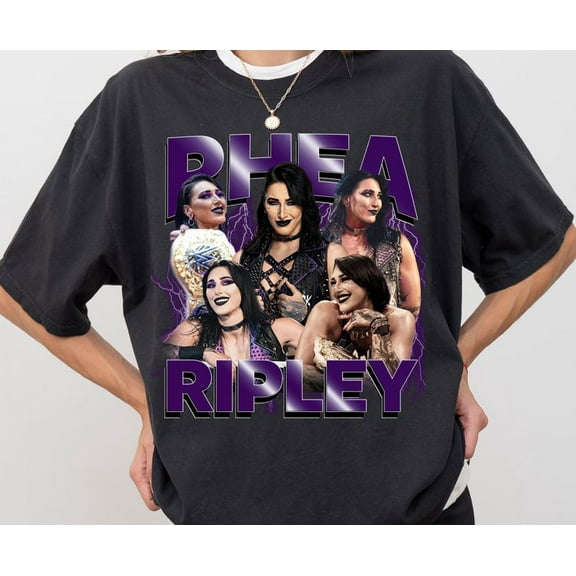 Rhea Ripley WrestleMania Shirt, Wrestling T-shirt, Smackdown Tee, Gift for Him