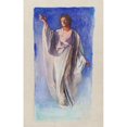 thumbnail image 2 of John La Farge 13x18 Black Ornate Wood Framed Double Matted Museum Art Print Titled - The Resurrection of Christ (C. 1902), 2 of 5