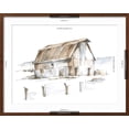 thumbnail image 5 of Art.com Roadside Barn I Art Print by Ethan Harper, Brown Frame Wall Art, 29" x 23", 5 of 5