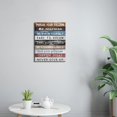 thumbnail image 3 of canvas wall art, vertical modern wall decor signs framed, funny motto prints artwork for home farmhouse bedroom living room hallway and stairs, 3 of 5