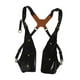 thumbnail image 2 of Bolso bandolera de piel sintética para axilas, ideal para fiestas medievales al aire libre. Negro, 2 of 9