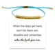 thumbnail image 1 of SGACAI WSRRDRECVHi Don't Let The Hard Days Win Pulsera para mujer, pulsera ajustable con cuerda trenzada grabada, pulsera de tubo motivacional, pulseras inspiradoras, regalos de joyería para mujere, 1 of 7