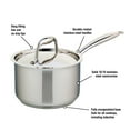 thumbnail image 2 of Meyer Accolade Casserole en Acier Inoxydable 3 L avec Couvercle, Fabriquée au Canada, 2 of 8