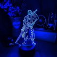 thumbnail image 1 of Hpqnl-3d Illusion Anime Light One Piece Luffy Figure para fanáticos / niños One Piece 3d Nightlight 16 colores Lámpara de decoración con control remoto, One Piece Manga Feliz Sencillez, 1 of 1