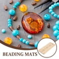 thumbnail image 2 of KAKOWELY bracelet design board Wooden Jewelry Design Board Wood Bead Board For Jewelry Making Wood Bead Measuring Board Design Boards For Bracelets Necklaces Making Jewelry Tray, 2 of 4