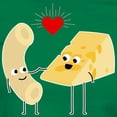 thumbnail image 3 of CafePress - I Love Mac And Cheese Women's Classic T Shirt - Women's Traditional Fit Dark T-Shirt, 3 of 4