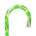 thumbnail image 4 of Holiday Time 71.12CM Canne de Noël Pré-éclairé, Vert/ Blanc, 4 of 4