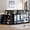Espresso-1, variant on Bellemave Twin Over Twin Bunk Bed with Storage, Wood Low Bunk Bed with 4 Drawers and 3 Shelves, Twin Floor Bunk Bed Frame for Kids Teens - Gray