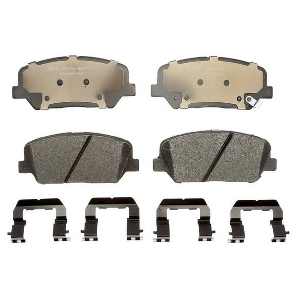 Raybestos MGD1413CH R-Line; Ceramic Disc Brake Pad Set Fits select: 2011-2015 KIA OPTIMA, 2010-2013 HYUNDAI GENESIS COUPE