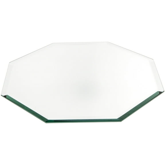 Plymor 12" Octagon, 5mm Thick Beveled Glass Mirror